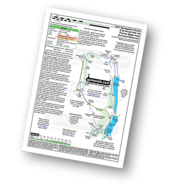 Map with easy-to-follow route details for walk d257 Windgather Rocks and Errwood Hall via Foxlow Edge from Errwood Reservoir pdf