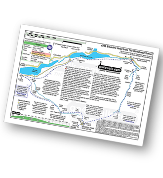 Walk route map with easy-to-follow route instructions for walk d266 Bleaklow Head (Bleaklow Hill) from Woodhead Tunnel pdf