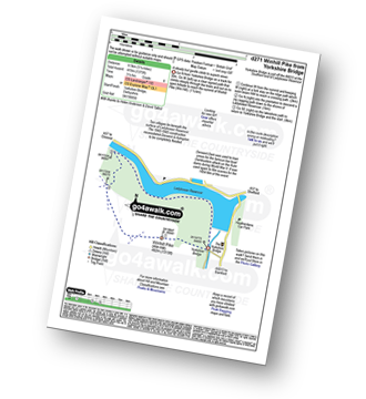 Walk route map with easy-to-follow route instructions for walk d271 Winhill Pike (Win Hill) from Yorkshire Bridge pdf