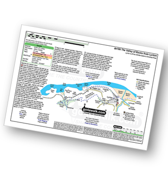 Walk route map with easy-to-follow route instructions for walk de106 The Valley of Rocks from Lynton pdf