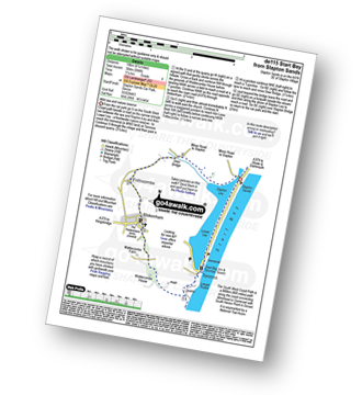 Walk route map with easy-to-follow route instructions for walk de115 Start Bay from Slapton Sands pdf