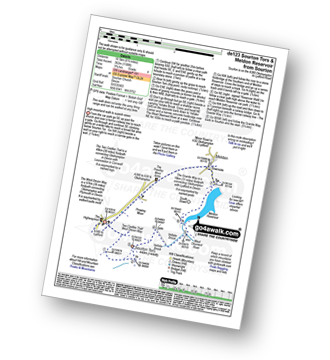 Map with easy-to-follow route details for walk de123 Sourton Tors and Meldon Reservoir from Sourton pdf