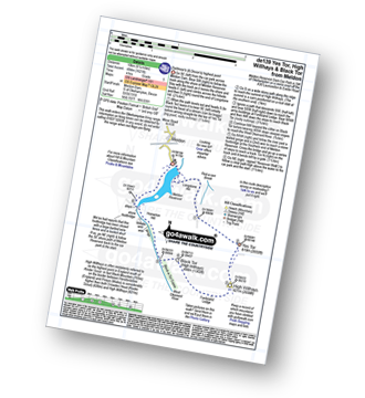 Map with easy-to-follow route details for walk de139 Yes Tor, High Willhays and Black Tor from Meldon Reservoir pdf