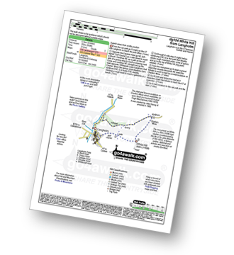 Map with easy-to-follow route details for walk dg104 Whita Hill from Langholm pdf