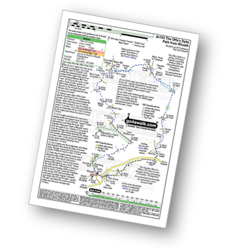 Map with easy-to-follow route details for walk dn105 The Offa's Dyke Path from Rhuallt pdf