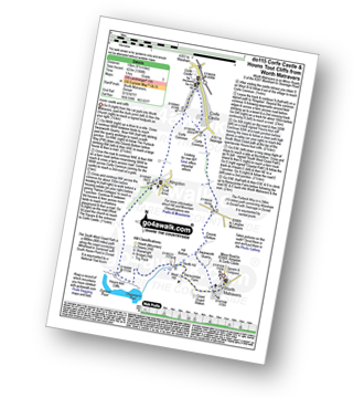 Walk route map with easy-to-follow route instructions for walk do115 Corfe Castle and Houns Tout Cliffs from Worth Matravers pdf