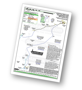 Map with easy-to-follow route details for walk du124 How Tallon and The Stang from Barningham pdf