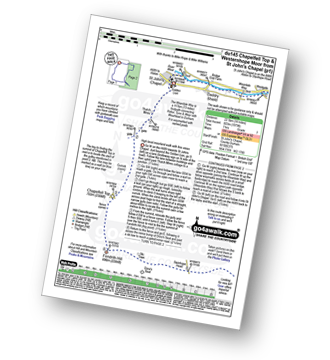 Walk route map with easy-to-follow route instructions for walk du145 Chapelfell Top from St John's Chapel pdf