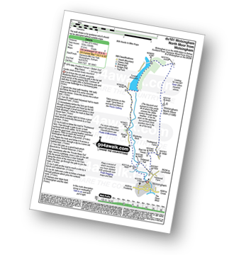 Walk route map with easy-to-follow route instructions for walk du161 Wolsingham North Moor from Wolsingham pdf