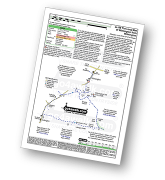 Walk route map with easy-to-follow route instructions for walk es109 The Long Man of Wilmington from Wilmington pdf