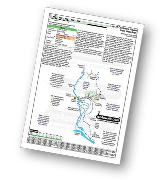 Walk route map with easy-to-follow route instructions for walk es131 Cuckmere Haven from Westdean pdf