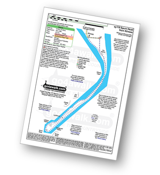 Map with easy-to-follow route details for walk ey119 Spurn Head from Kilnsea pdf