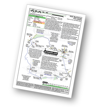 Walk route map with easy-to-follow route instructions for walk fl155 Moel Famau and Cilcain pdf