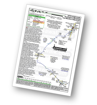 Walk route map with easy-to-follow route instructions for walk gl103 Longborough, Donnington and Broadwell from Moreton-in-Marsh pdf