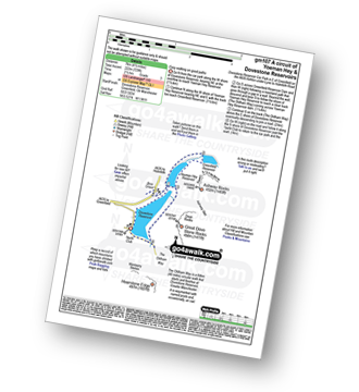 Walk route map with easy-to-follow route instructions for walk gm107 A circuit of Yoeman Hey Reservoir and Dove Stone Reservoir, Greenfield pdf