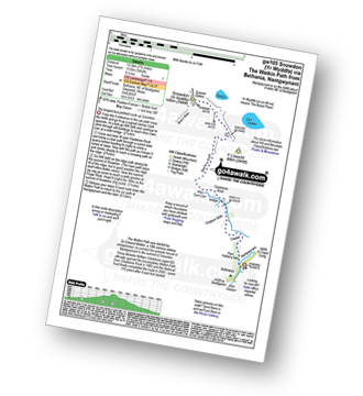 Walk route map with easy-to-follow route instructions for walk gw105 Snowdon via The Watkin Path from Nantgwynant pdf