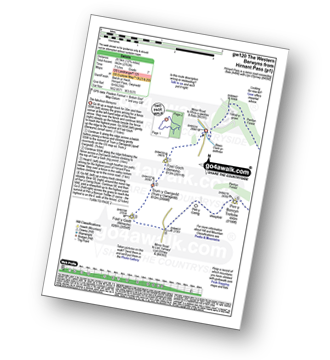 Map with easy-to-follow route details for walk gw120 The Western Berwyns from Hirnant Pass pdf