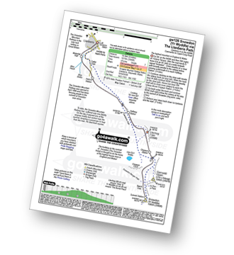 Walk route map with easy-to-follow route instructions for walk gw126 Snowdon via The Llanberis Path pdf