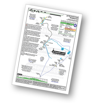 Walk route map with easy-to-follow route instructions for walk gw163 Cnicht from Blaen Nanmor pdf