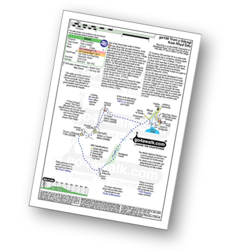 Walk route map with easy-to-follow route instructions for walk gw188 The first part of the Nantlle Ridge from Rhyd-Ddu pdf