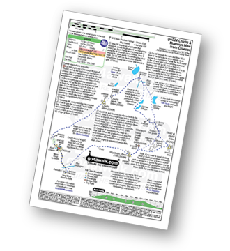 Walk route map with easy-to-follow route instructions for walk gw224 Cnicht, Hafod-yr-Hydd and Moelwyn Mawr from Croesor pdf