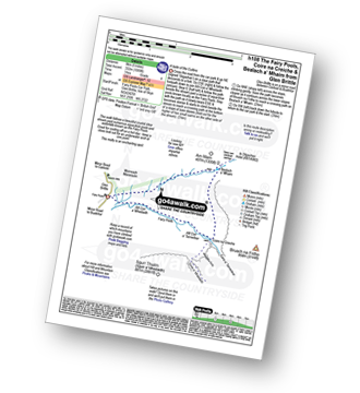 Walk route map with easy-to-follow route instructions for walk h108 The Fairy Pools, Coire ba Creiche and Bealch a' Mhaim from Glen Brittle, Isle of Skye pdf