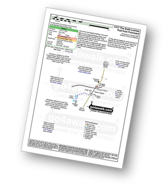 Walk route map with easy-to-follow route instructions for walk h117 The Dubh Lochan Trail from Forsinard pdf