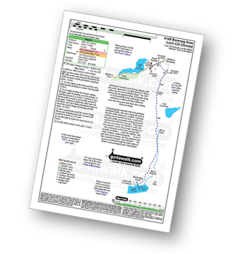 Map with easy-to-follow route details for walk h149 Boreraig from Loch Cill Chriosd, Isle of Skye pdf