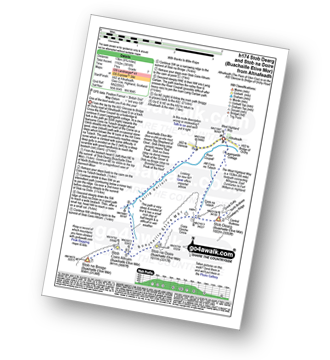 Map with easy-to-follow route details for walk h174 Buachaille Etive Mor (Stob Dearg) and Stob na Doire (Buachaille Etive Mor) from from Altnafeadh, The Pass of Glen Coe pdf