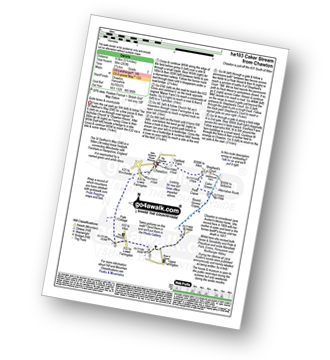 Walk route map with easy-to-follow route instructions for walk ha103 Caker Stream from Chawton pdf