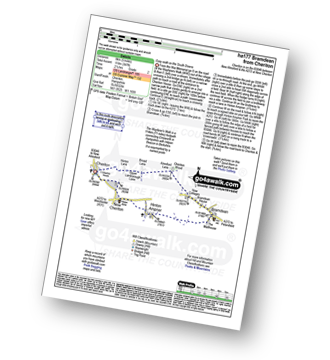 Walk route map with easy-to-follow route instructions for walk ha177 Bramdean from Cheriton pdf