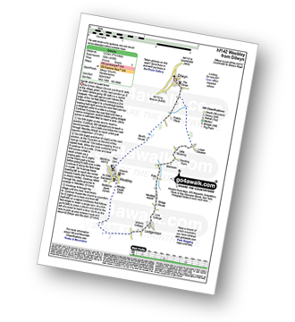 Walk route map with easy-to-follow route instructions for walk hf142 Weobley from Dilwyn pdf