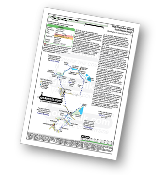 Map with easy-to-follow route details for walk l106 Swinden Valley from Mereclough pdf