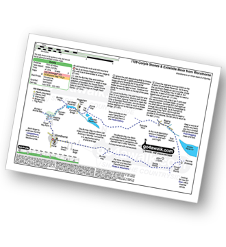 Walk route map with easy-to-follow route instructions for walk l109 Gorple Stones and Extwistle Moor from Worsthorne pdf