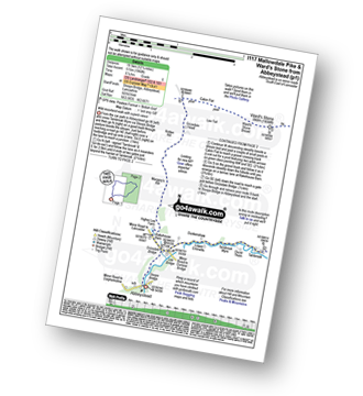 Map with easy-to-follow route details for walk l117 Mallowdale Pike and Ward's Stone from Abbeystead pdf