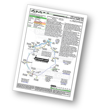 Walk route map with easy-to-follow route instructions for walk l126  Longridge Fell (Spire Hill) from Jeffrey Hill pdf