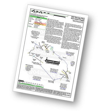 Walk route map with easy-to-follow route instructions for walk l220 Thieveley Pike and Black Scout from Holme Chapel pdf