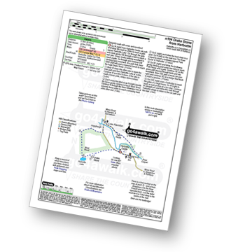 Walk route map with easy-to-follow route instructions for walk n104 Drake Stone from Harbottle pdf