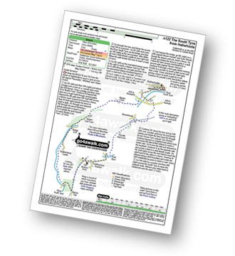 Walk route map with easy-to-follow route instructions for walk n122 The South Tyne from Haltwhistle pdf