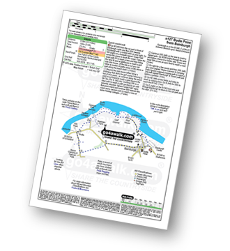 Walk route map with easy-to-follow route instructions for walk n127 Budle Point from Bamburgh pdf