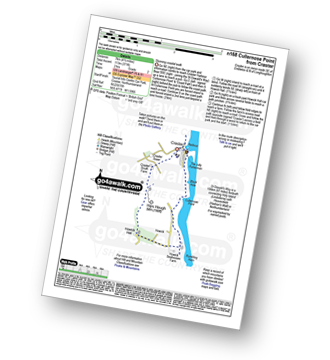 Walk route map with easy-to-follow route instructions for walk n168 Cullernose Point from Craster pdf