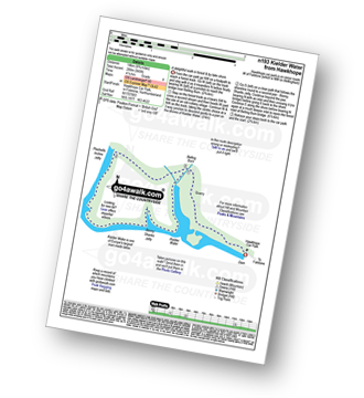 Walk route map with easy-to-follow route instructions for walk n193 Kielder Water from Hawkhope pdf