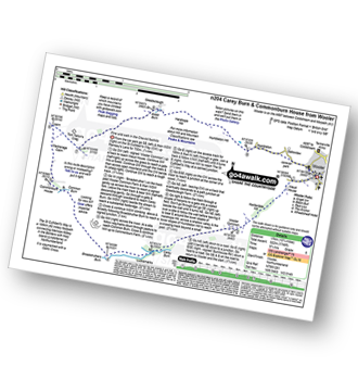 Walk route map with easy-to-follow route instructions for walk n204 Commonburn House from Wooler pdf