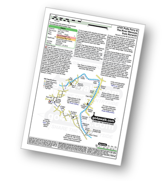 Walk route map with easy-to-follow route instructions for walk nf101 Pulls Ferry and The River Wensum from Norwich (The Forum) pdf