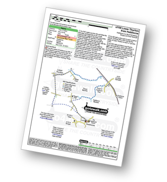 Walk route map with easy-to-follow route instructions for walk nf108 Lower Thurlton from Haddiscoe pdf