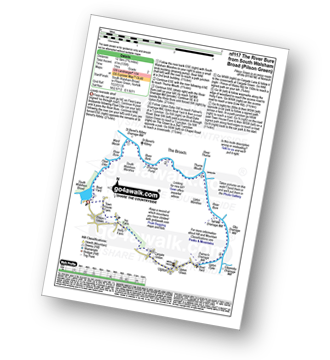 Map with easy-to-follow route details for walk nf117 The River Bure from South Walsham Broad (Pilson Green) pdf