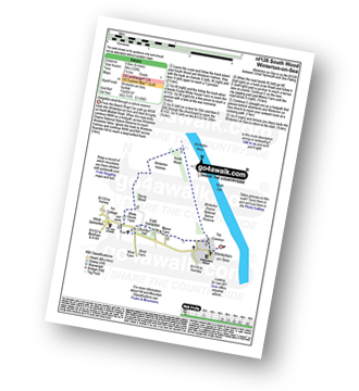 Walk route map with easy-to-follow route instructions for walk nf126 South Wood from Winterton-on-Sea pdf