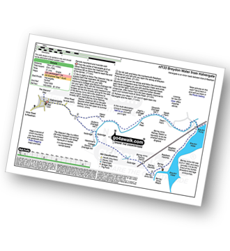 Map with easy-to-follow route details for walk nf133 Breydon Water from Halvergate pdf