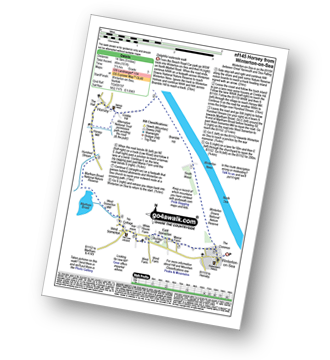 Map with easy-to-follow route details for walk nf145 Horsey from Winterton-on-Sea pdf