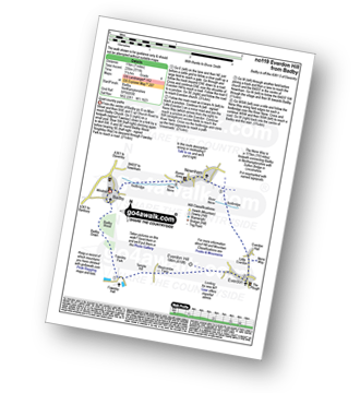 Map with easy-to-follow route details for walk no119 Everdon from Badby pdf